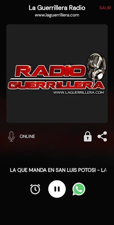 La Guerrillera Radio Screenshot2