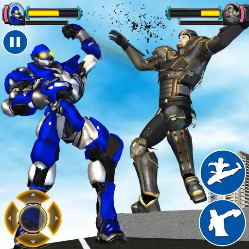 Superhero Robot Battle:kung fu future fight Screenshot1