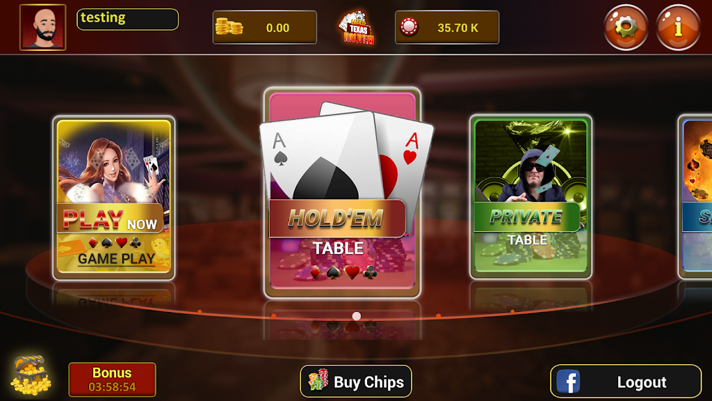 Latest Texas Hold'em Screenshot3