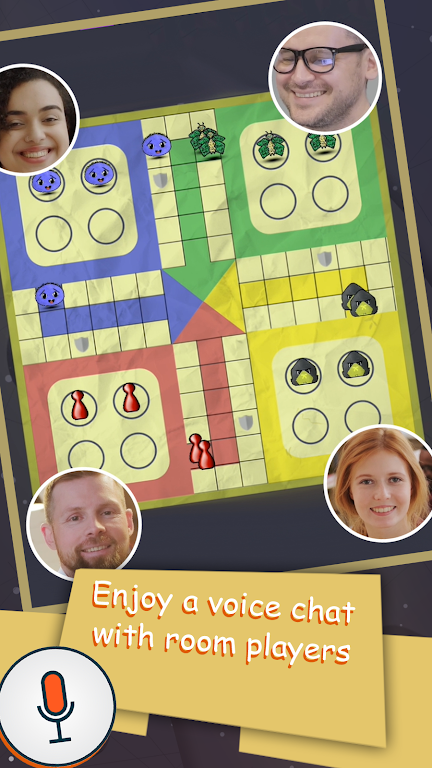 Mega Ludo: voice chat Screenshot1