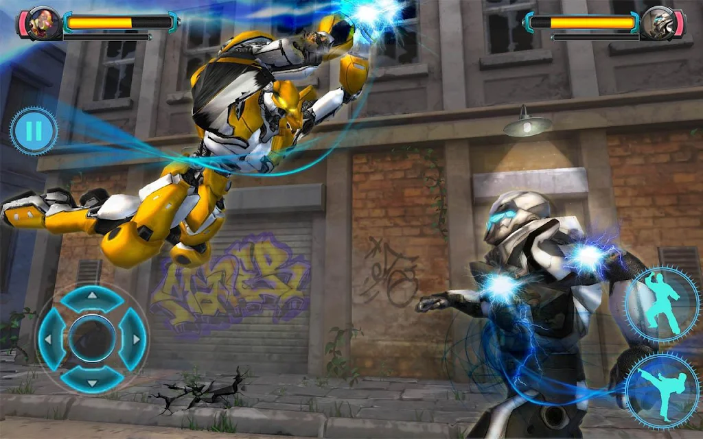 Superhero Robot Battle:kung fu future fight Screenshot2