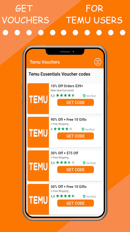 Temu Vouchers Screenshot2