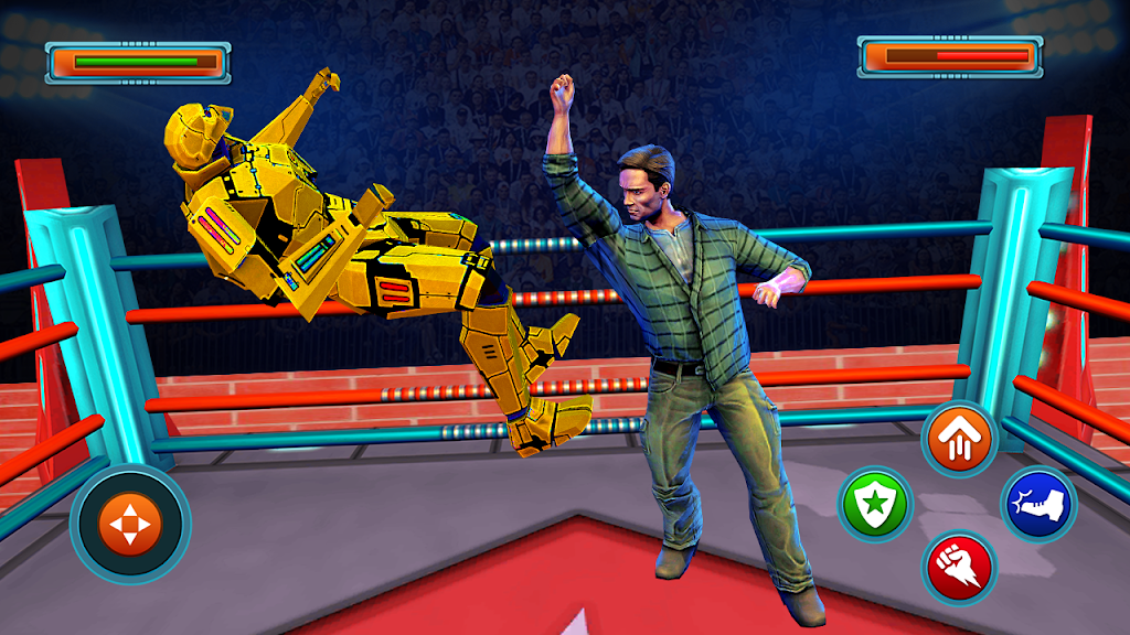 Real Robot Knockout Fight 3D Screenshot1