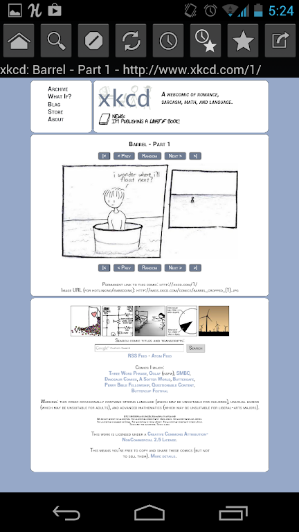 Web Comic Reader Screenshot2