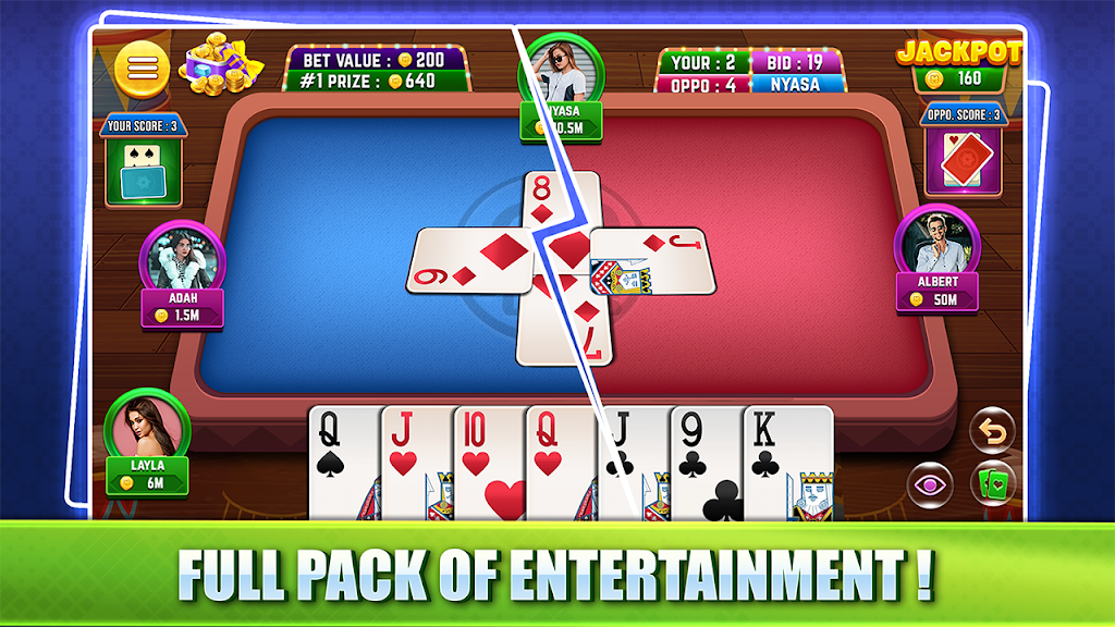 29 Card Game - Play Offline Screenshot1