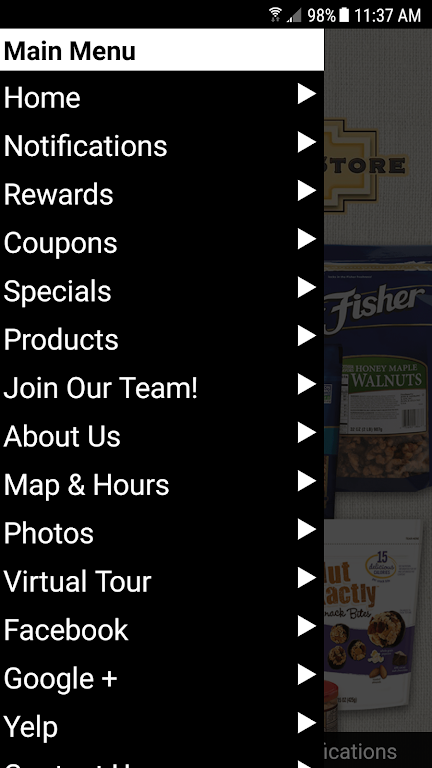 Fisher Nuts Store Screenshot2