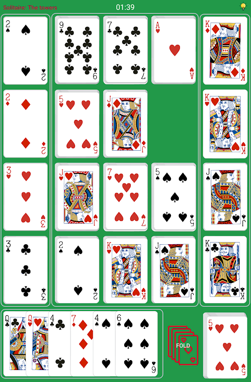 Solitaire puzzle: The towers Screenshot2