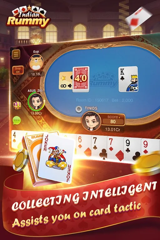 Indian Rummy-free card game online Screenshot3