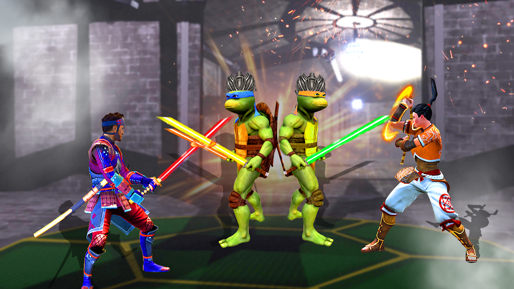 Super Ninja Turtle 3D Fight Screenshot2