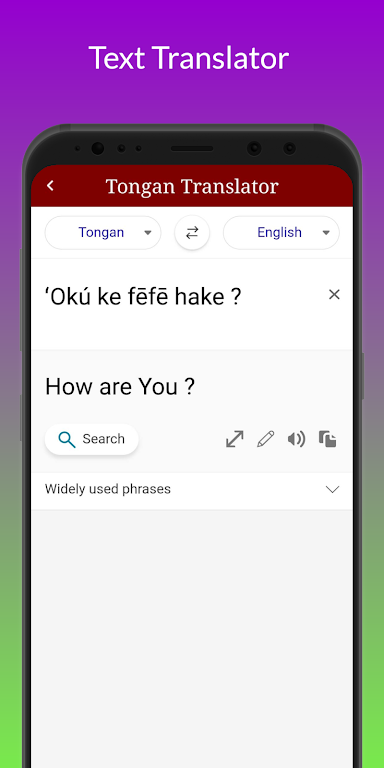 Tongan Translator Screenshot3