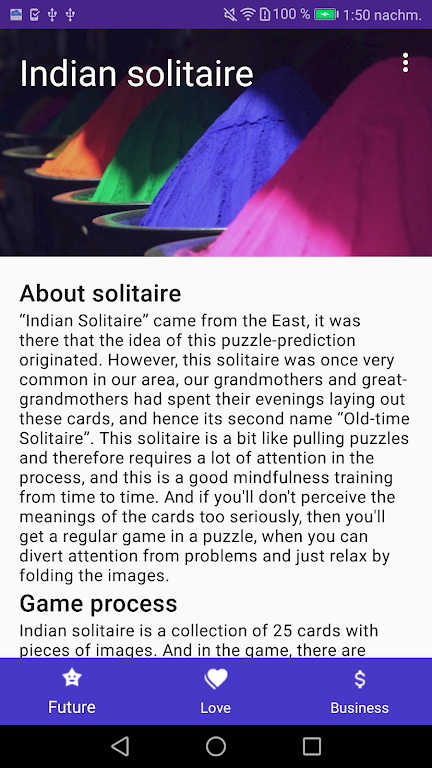 Indian Solitaire Screenshot1