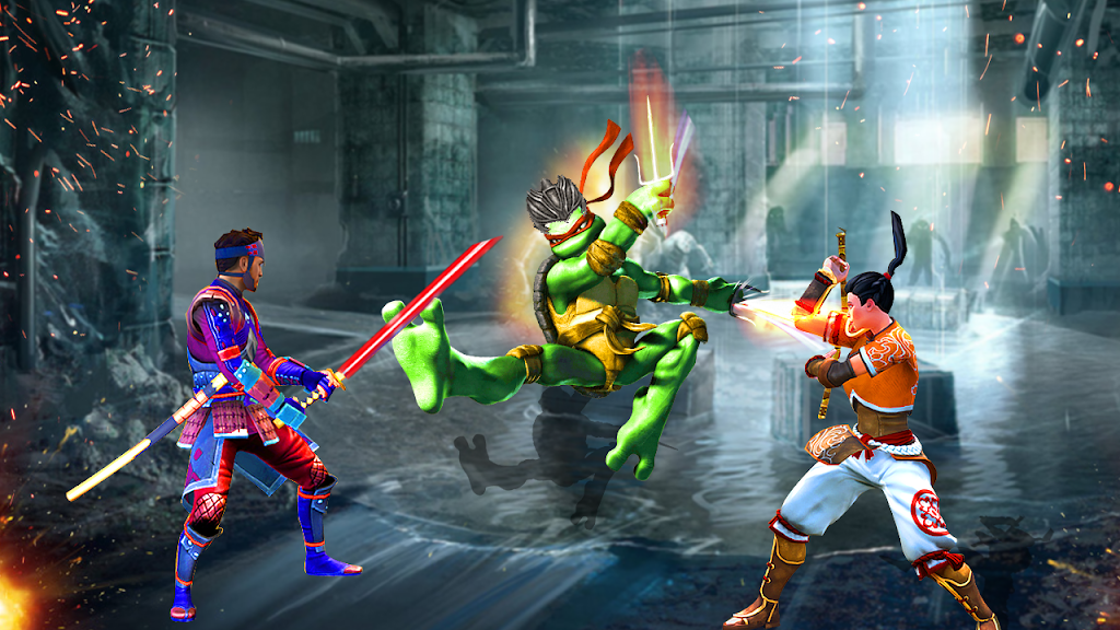 Super Ninja Turtle 3D Fight Screenshot1