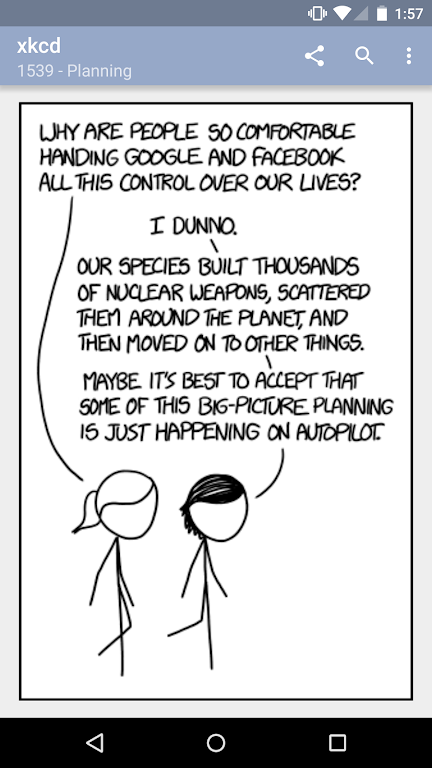 xkcd - because it's there Screenshot1