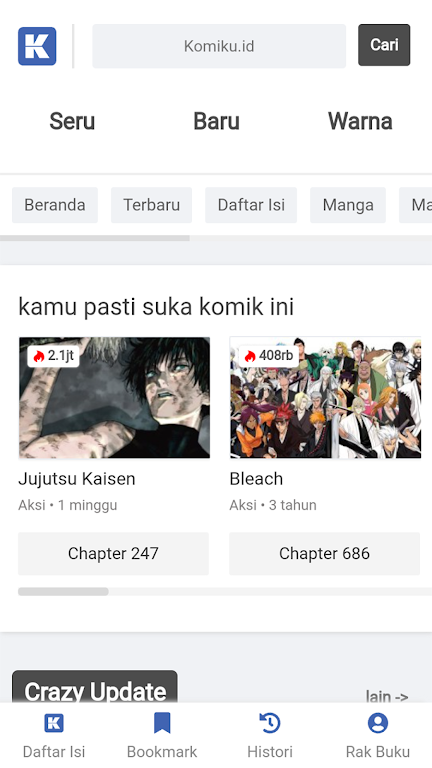 komikU 2024 - KOMIK Online Screenshot1