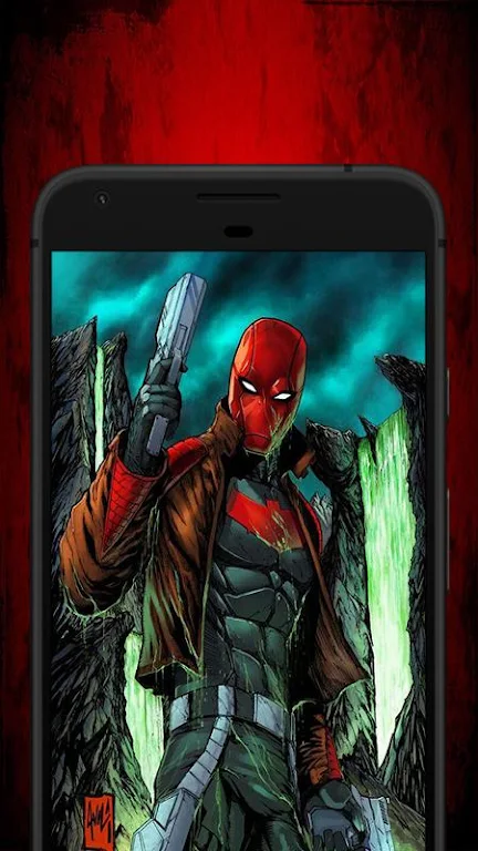 Red Hood Wallpaper Art Screenshot3