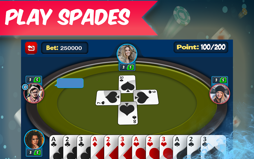 Spades - Trick Taking Card Game Screenshot2