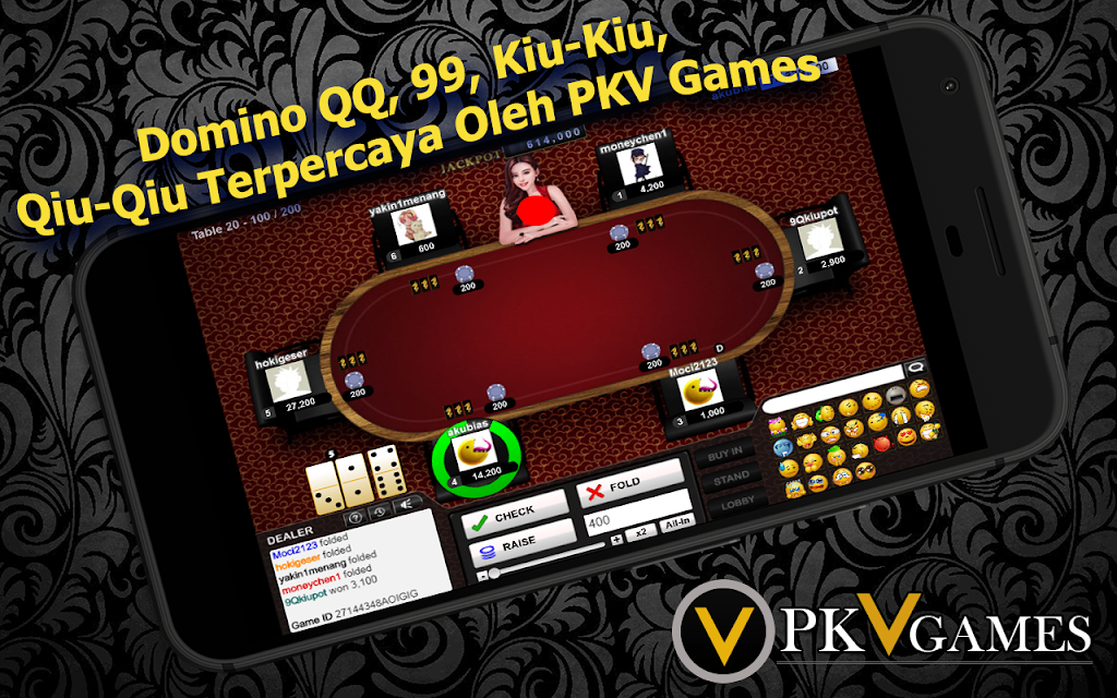 PKV Games, Bandar Domino QQ 99 Kiu Qiu - HOKIKIU Screenshot3