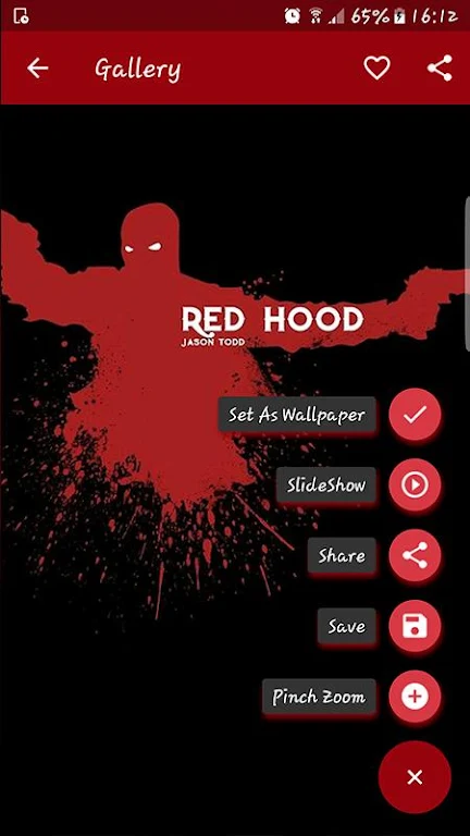 Red Hood Wallpaper Art Screenshot1