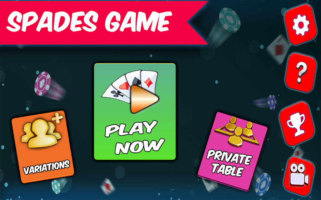 Spades - Trick Taking Card Game Screenshot1