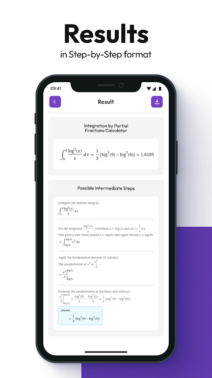 Double Integral Calculator Screenshot3