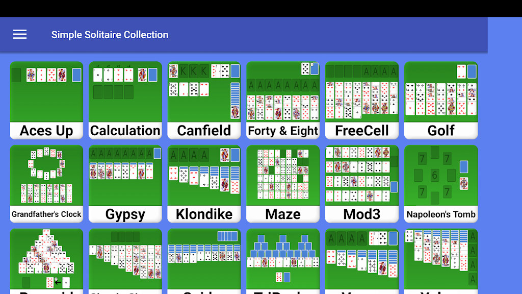 Solitaire Games by Pixel9 Screenshot1