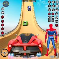 Monster Spider Stunt Car Game