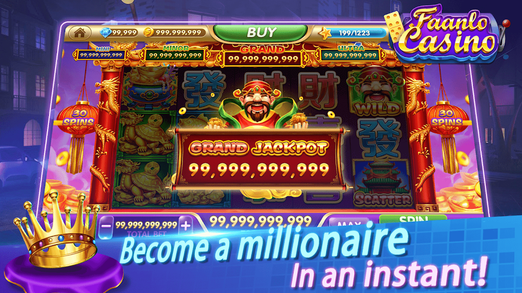 Faanlo Casino - 3D Domino Gaple Slots Online Screenshot2