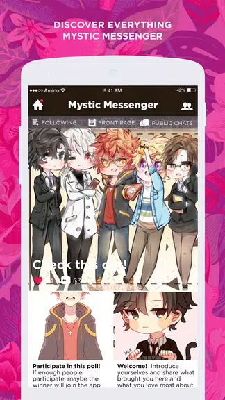 RFA Amino for Mystic Messenger Screenshot2