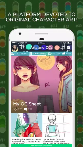 Arts and OCs Amino Screenshot1