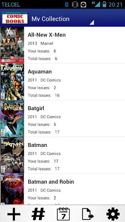 Comic Books Collector VE Screenshot1