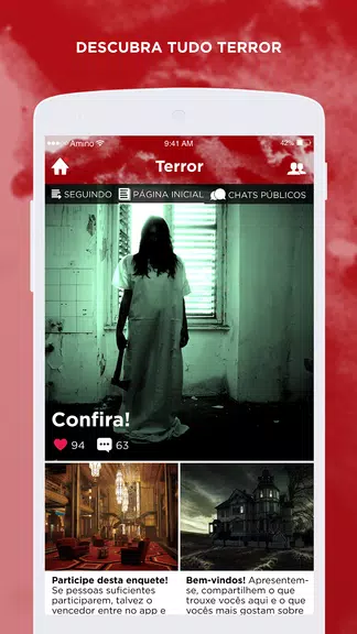 Terror Amino em Português Screenshot2