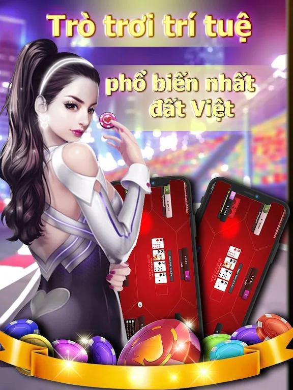 Tiến Lên: Tien len mien nam, tien len - OFFLINE Screenshot2