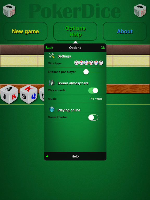 PokerDice Free Screenshot3