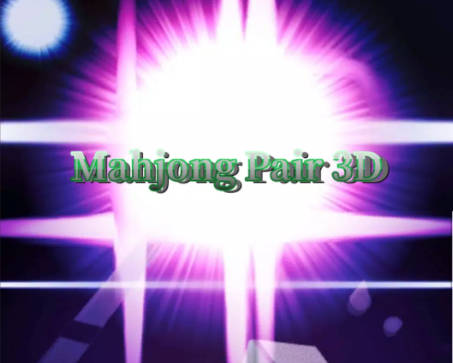 Mahjong Pair 3D: Easy And Simple Screenshot1