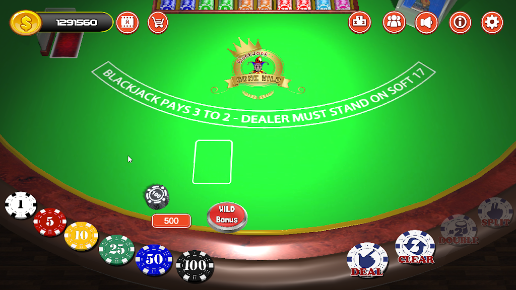 Blackjack Gone Wild Screenshot1