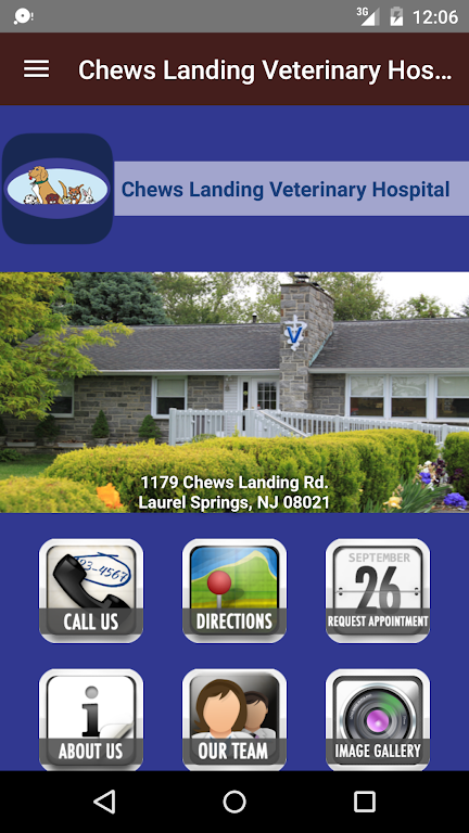 Chews Landing Vet Hospital Screenshot1