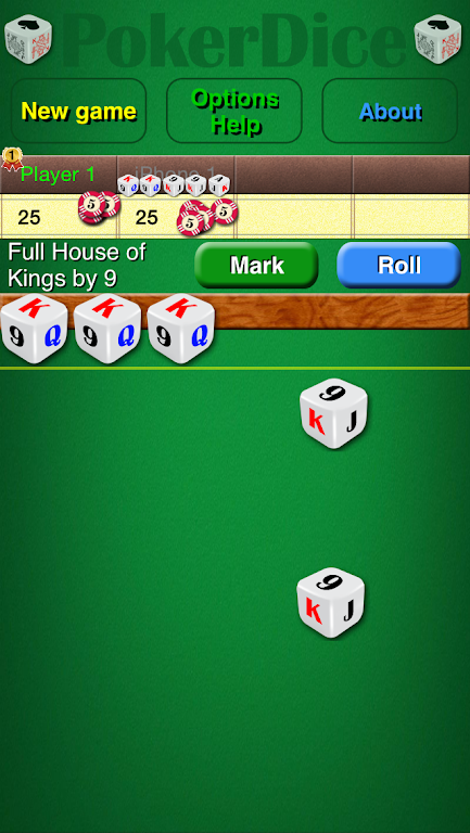 PokerDice Free Screenshot1