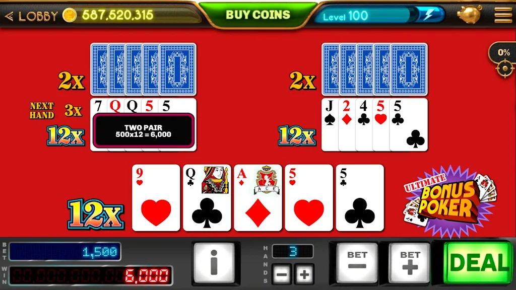 Video Poker Games ♣️♥️♠️♦️ Vegas Tower Casino Screenshot3