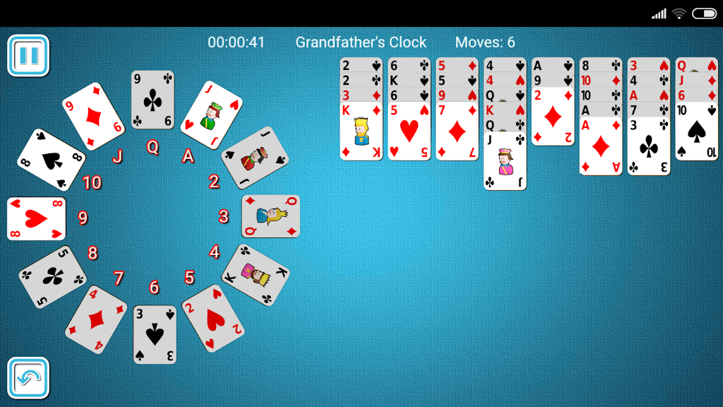 Grandfather's Clock Solitaire Screenshot3