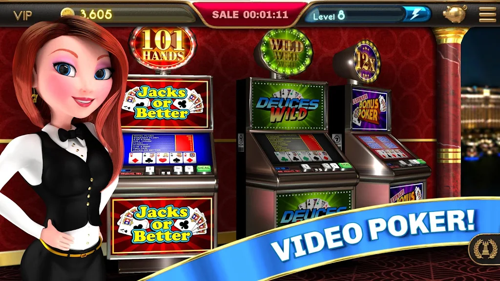 Video Poker Games ♣️♥️♠️♦️ Vegas Tower Casino Screenshot1