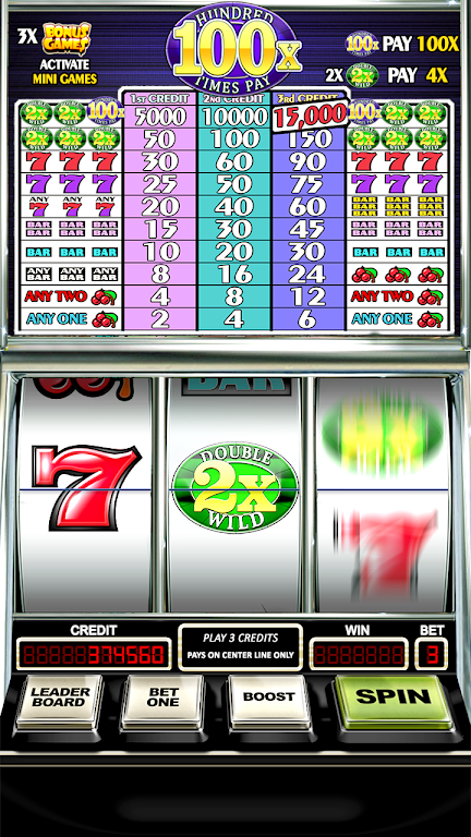 Slot Machine: Double Hundred Times Pay Free Slots Screenshot2