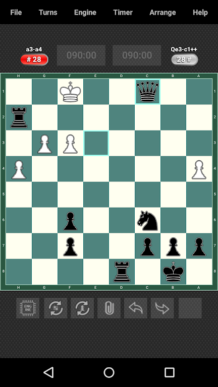 ChessDroid: chess game offline, Chess960, engine Screenshot1