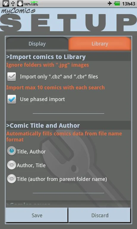 myComics Screenshot4