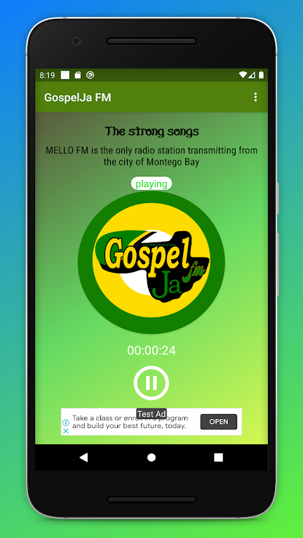 Gospel Ja FM Live Radio Screenshot3