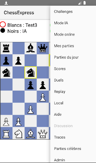 ChessExpress Echecs en ligne Screenshot3