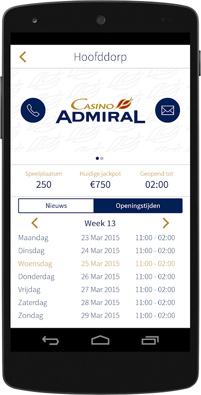Casino Admiral Holland Screenshot4
