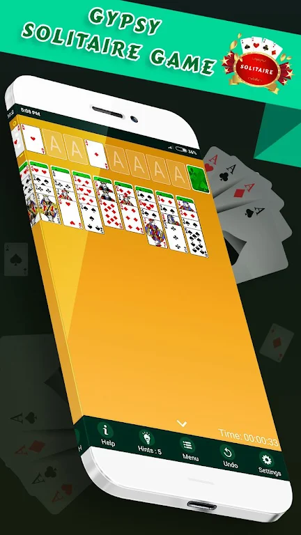 Gypsy Solitaire  -  Free Classic Card Game Screenshot4