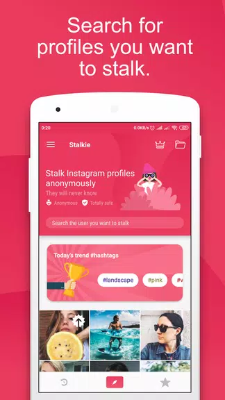 Stalkie for Instagram: Zoom DP, Download & Repost Screenshot3