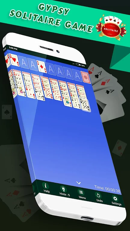 Gypsy Solitaire  -  Free Classic Card Game Screenshot3