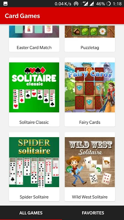 Card Games Free - Gin Rummy, Solitaire, Blackjack Screenshot4